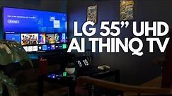 LG 55” UHD ThinQ TV Review