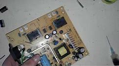 How to repair an LCD monitor step by step hp 1740