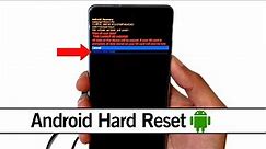 How To Hard Reset Android Phone 2023 | 100% Tested Solution