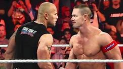 John Cena calls out The Rock and issues a WrestleMania: Raw