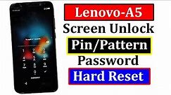 How To Hard Reset Lenovo A5 | How To Unlock Phone If Forgot Password | Lenovo A5 Ko Reset Kaise Kare