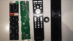 How to open Sony RMF-TX500E jak rozebrać, remote control fix