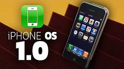 iPhone OS 1.0 - Where the Smartphone Began