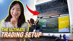 Best Day TRADING Set Up 2024 - Ultrawide Curved Monitors, Cable Management, Trading PC Build