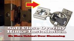 How to install concealed overlay hinges