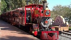Disneyland Railroad Grand Circle Tour FULL RIDE 2015