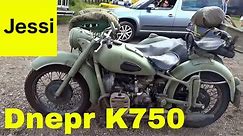 Dnepr K750: Ukrainian Motorcycle in Army Look with Great Sound