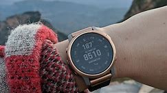 Garmin Fenix 6S Sapphire Smartwatch Review // Becky Stern