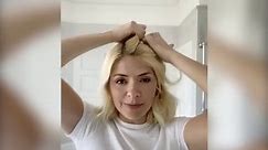 Holly Willoughby proves she's just like us with DIY hair transformation