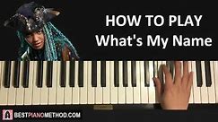 HOW TO PLAY - Descendants 2 - What's My Name (Piano Tutorial Lesson)