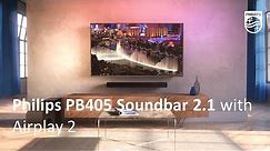 Philips PB405 Soundbar 2.1 with Airplay 2