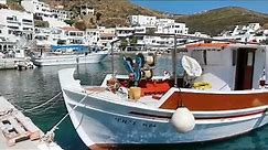 The Greek Island of Kythnos in the Cyclades group of islands.