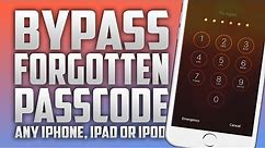 How To Fix/Remove Forgotten Passcode iPhone 5,5S,6,6+,6S,6S+ iOS 9/10 (Bypass Lockscreen)