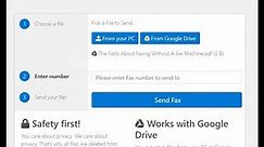 How To Fax For Free Using Google Drive