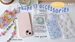 💐 unboxing iphone 13 cute accessories haul | ft. aesthetic iphone 13 cases from ringke ✨