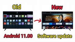 How to Old tv Software update to New Software | How to Samsung Old TV Software update |Android 11.00