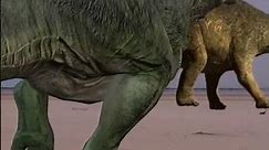 T-Rex Dinosaur Chasing and Eating A Man Short Video | T-Rex Chase | Dino Planet