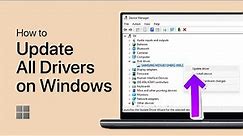 How To Update All Drivers on Windows 11 (Beginner Guide)