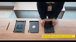How to Install OtterBox Defender Series for iPads