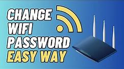 How To Change WiFi Password (2024)