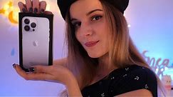 ASMR | Unboxing Iphone 13 Pro Bleu Alpin + Coque Rhinoshield League Of Legends (Tapping ❤️)