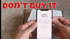 Unboxing a refurbished IPhone XS from Apple. Warning, Don’t buy it!