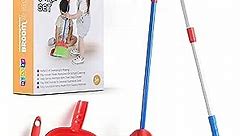 Play22 Kids Cleaning Set 4 Piece - Toy Cleaning Set Includes Broom, Mop, Brush, Dust Pan - Toy Kitchen Toddler Cleaning Set is A Great Toy Gift for Boys & Girls