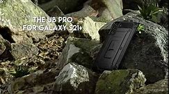 SUPCASE UBPro Series Case for Galaxy S21+ Plus 5G (2021 Release), Full-Body Dual Layer Rugged Holster & Kickstand Case Without Built-in Screen Protector (Black)