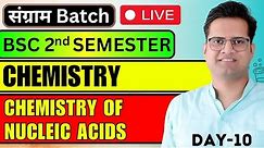 Chemistry Of Nucleic Acids!B.Sc 2nd Semester Chemistry With Objective!Day-10#bedkdian