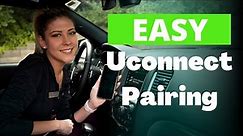 How to connect your phone to your vehicle's Uconnect system | 5 Easy Steps | Walser CJD Hopkins