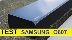 Test Samsung HW-Q60T Soundbar | Acoustic Beam with Dolby Digital 5.1| DTS Virtual:X