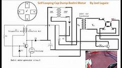 Self Looping Cap Dump Bedini Motor