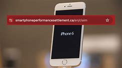 How to submit a compensation claim if you have an iPhone 6 or 7 in Canada