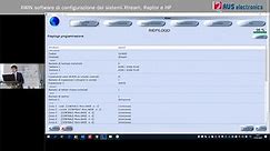 XWIN - software di configurazione dei sistemi Xtream, Raptor e HP