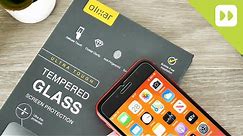 iPhone SE 2020 Olixar Case Compatible Glass Screen Protector: Installation and Review