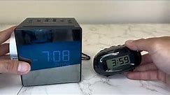 SHARP LCD Display Digital Alarm Vs Sony All in One Compact AM FM Dual Alarm Clock Radio