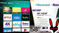 4K 58 Inch Hisense Roku TV Review 📺