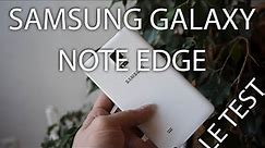 Test : Samsung Galaxy Note Edge