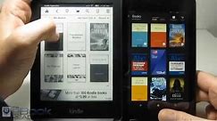 Kindle Paperwhite vs Fire HD 6 Comparison Review