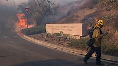 Watch live: California firefighters battle wildfire surrounding Reagan Library in Simi Valley