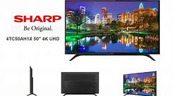 Sharp 50 Inch 4K UHD Easy Smart LED TV With 4TC50AH1X