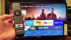 Insignia Smart TV (Fire TV): How to Setup / Connect to the Internet (WiFi or Cable)