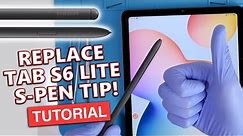 Samsung Galaxy Tab S6 & S6 Lite Replacement S-Pen Tips | HOW TO GUIDE
