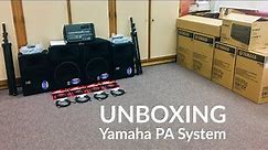 UNBOXING Yamaha PA System EMX512SC