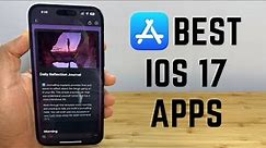 Best iOS 17 Apps - The Complete List