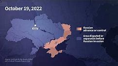 Animated map: timeline of Russian invasion of Ukraine