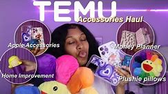 TEMU ACCESSORIES HAUL 2023 | 20+ Items (Phone Cases, Home Improvement, Plushies, Pillows and more!)