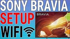 How To Connect Sony Bravia TV To WiFi