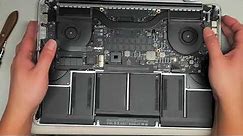 15" inch Retina Mid 2014 MacBook Pro A1398 Battery Replacement
