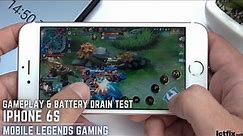 iPhone 6s Mobile Legends Gaming test | Apple A9